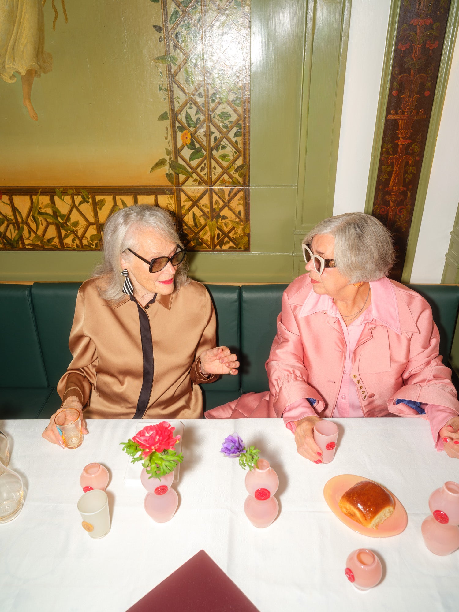 Monogram Glass - set of four